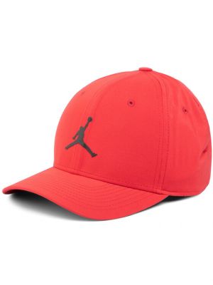 Czapka z daszkiem Nike czerwona