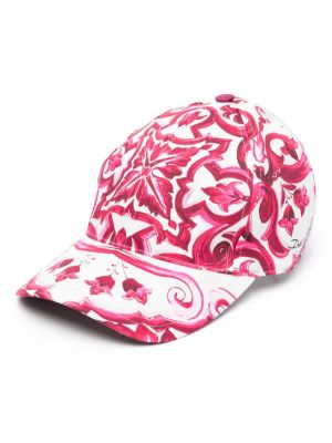Șapcă cu imagine Dolce & Gabbana roz