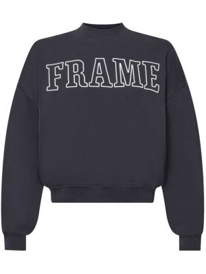 Siuvinėtas džemperis Frame mėlyna