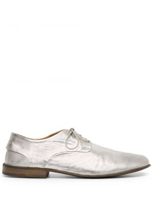 Pantofi oxford din piele Marsell argintiu