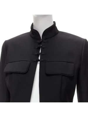 Chaqueta de lana Dior Vintage negro