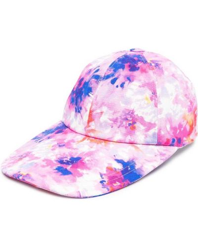 Gorra de flores con estampado Msgm rosa