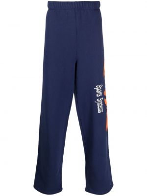 Pantaloni sport Heron Preston albastru