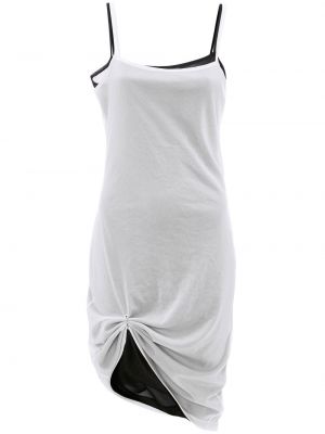 Asymetrické šaty z polyesteru Jw Anderson - bílá