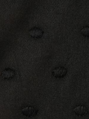 Bavlnený top s výšivkou See By Chloã© čierna