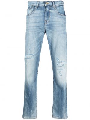 Jeans med normal passform 7 For All Mankind blå