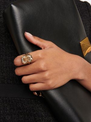 Δαχτυλίδι με πετραδάκια Valentino χρυσό