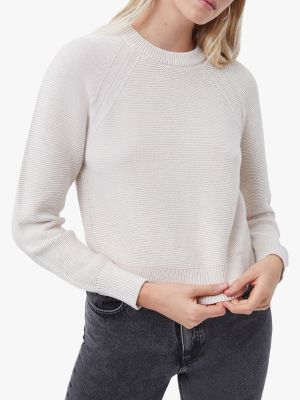Меланжевый свитер с круглым вырезом French Connection