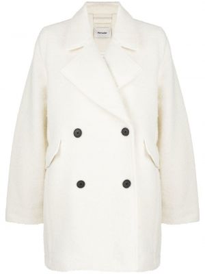 Krótki płaszcz Holzweiler biały