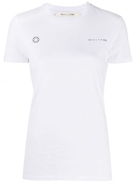 Camiseta con estampado 1017 Alyx 9sm blanco