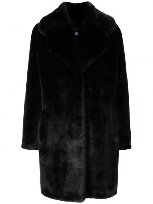 Manteau de fourrure La Seine & Moi noir