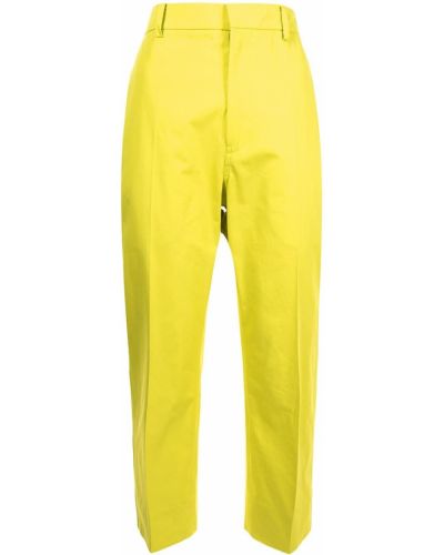Pantalones de cintura alta Sofie D'hoore amarillo
