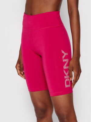 Skinny sport rövidnadrág Dkny Sport rózsaszín