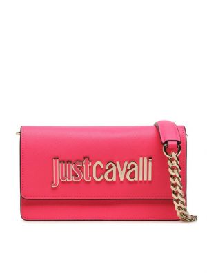 Pisemska torbica Just Cavalli vijolična