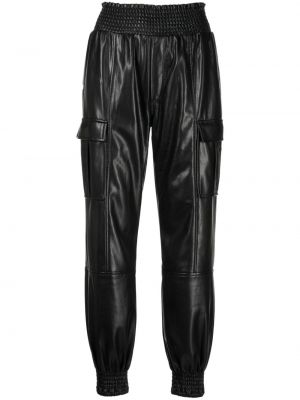 „cargo“ stiliaus kelnės su gobtuvu Cinq A Sept juoda