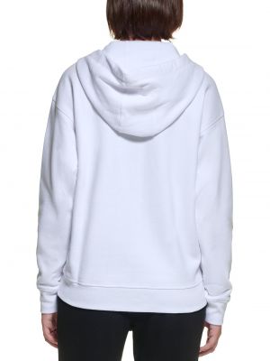 Куртка на молнии с длинным рукавом Calvin Klein белая