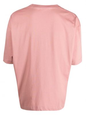 Koszulka bawełniana Etudes różowa