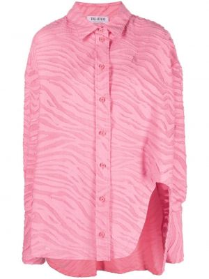 Košulja The Attico ružičasta