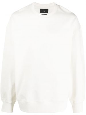Sweatshirt aus baumwoll Y-3 weiß