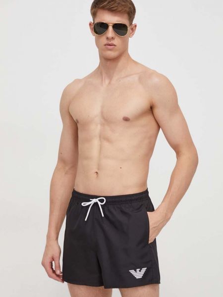 Czarne szorty Emporio Armani Underwear
