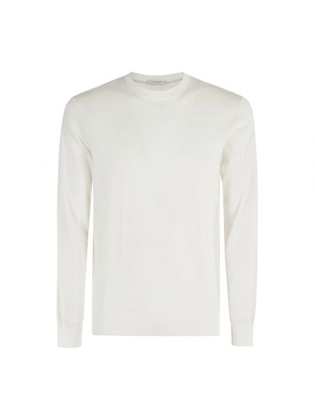 Pullover mit rundem ausschnitt Paolo Pecora weiß
