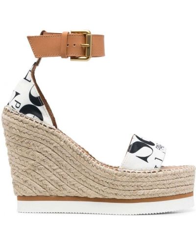 Espadrillos See By Chloe hvit