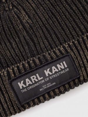 Bavlněný čepice Karl Kani černý