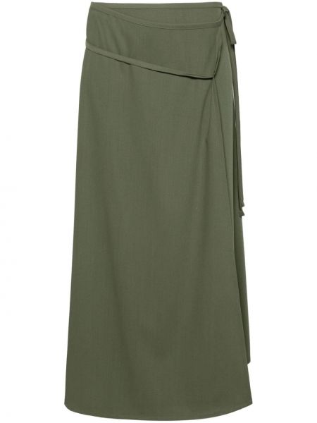 Midi suknja Lemaire zelena