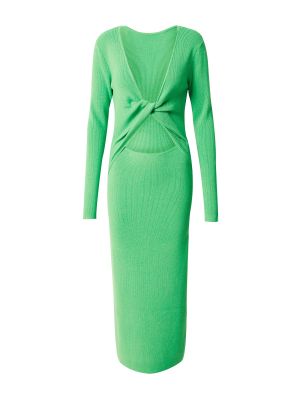 Πλεκτή φόρεμα Bzr πράσινο