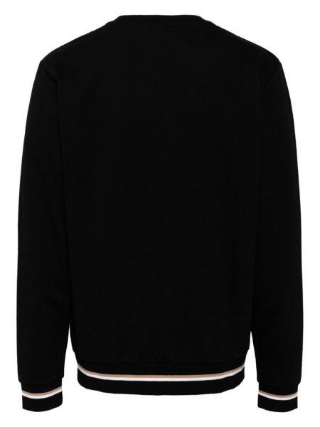 Sweatshirt aus baumwoll mit print Boss schwarz