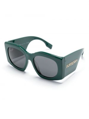 Okulary przeciwsłoneczne oversize Burberry Eyewear zielone