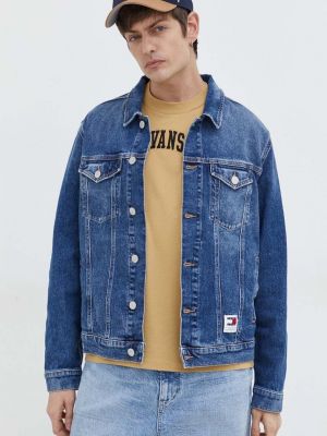 Džínová bunda Tommy Jeans modrá