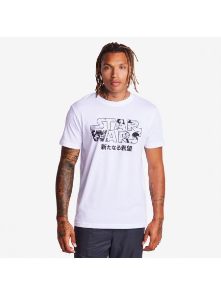 T-shirt con motivo a stelle Merchcode bianco