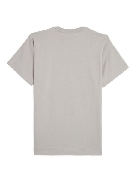 Herzmuster t-shirt aus baumwoll Comme Des Garçons Play grau