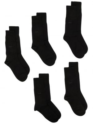 Κάλτσες με κέντημα Cdlp μαύρο