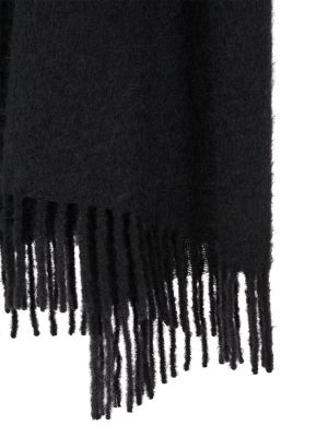 Sciarpa di lana Saint Laurent nero