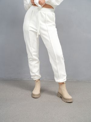Pantalon plissé A Lot Less blanc