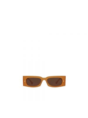 Okulary przeciwsłoneczne Nanushka pomarańczowe