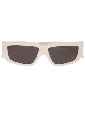 Okulary przeciwsłoneczne Rick Owens białe