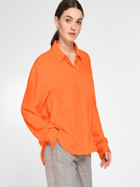 Блузка из вискозы Basler оранжевая