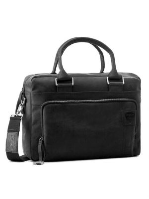 Τσάντα laptop Strellson μαύρο