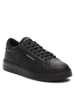 Sneakers Emporio Armani fekete