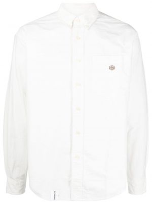 Koszula bawełniana :chocoolate biała
