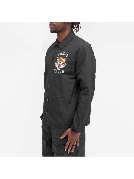 Тигровая куртка Kenzo черная