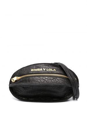 Torba na ramię z nadrukiem Bimba Y Lola czarna