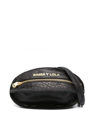 Borsa a tracolla con stampa Bimba Y Lola nero