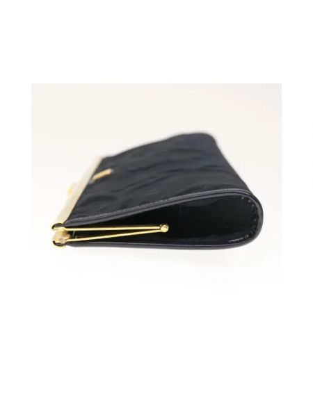 Bolso clutch de nailon retro Dior Vintage negro