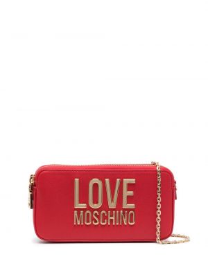 Crossbody väska Love Moschino röd