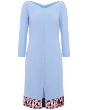 Шерстяное платье Emilio Pucci, синее