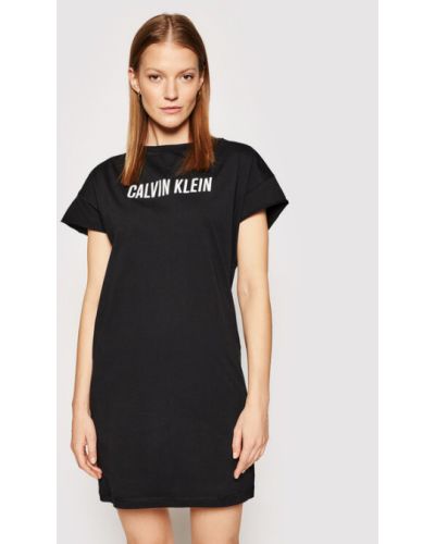 Robe large Calvin Klein Swimwear noir